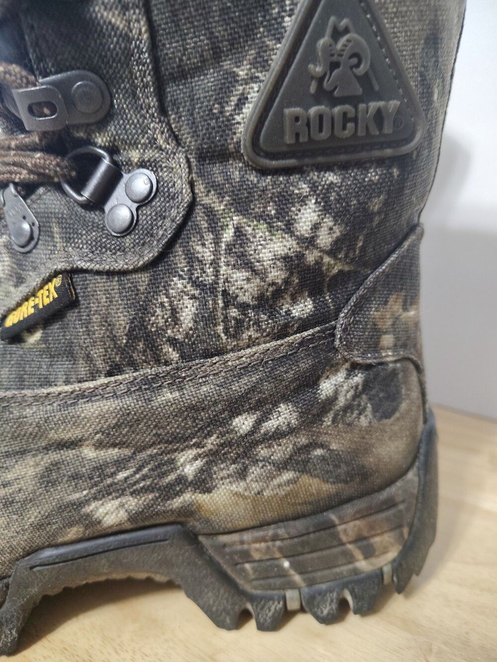Rocky Camo Bear Trax Series 8973 Gore-Tex  Boots Mens 8.5 W 1200 gr. Insulated - Picture 10 of 16
